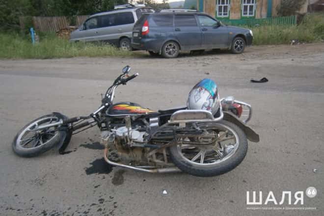 В июне количество ДТП с участием детей в Шале увеличилось на 100%