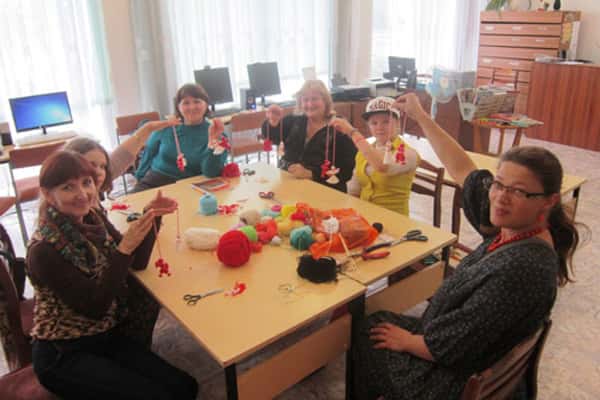 Мастер-класс по изготовлению оберегов в Шалинской центральной библиотеке