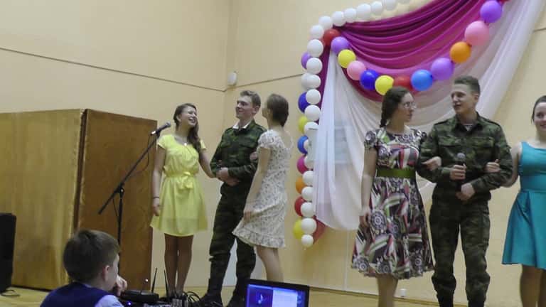 Сотрудники полиции оценивали конкурс Патриотической песни, прошедший в Шалинском районе