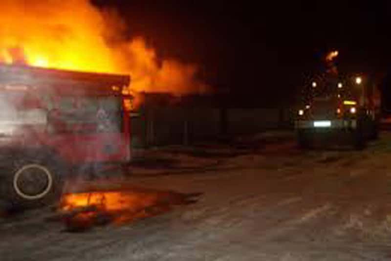 Утром в Шале сгорел частный жилой дом