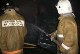 В выходные под Шалей сгорела частная баня