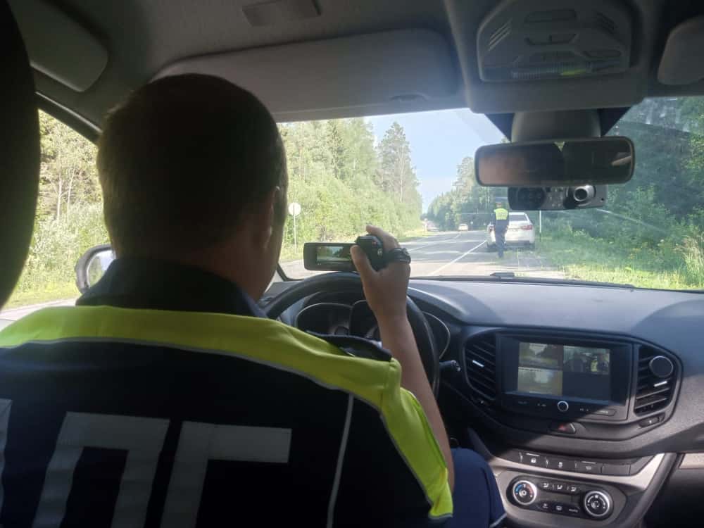 В Шале остановили 20 водителей, нарушивших ПДД