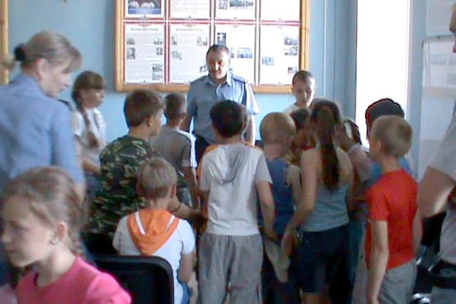 Шалинские школьники посетили отдел полиции