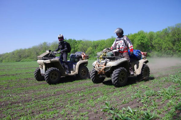 Шамары «атаковали» квадроциклы Шамары «атаковали» квадроциклы